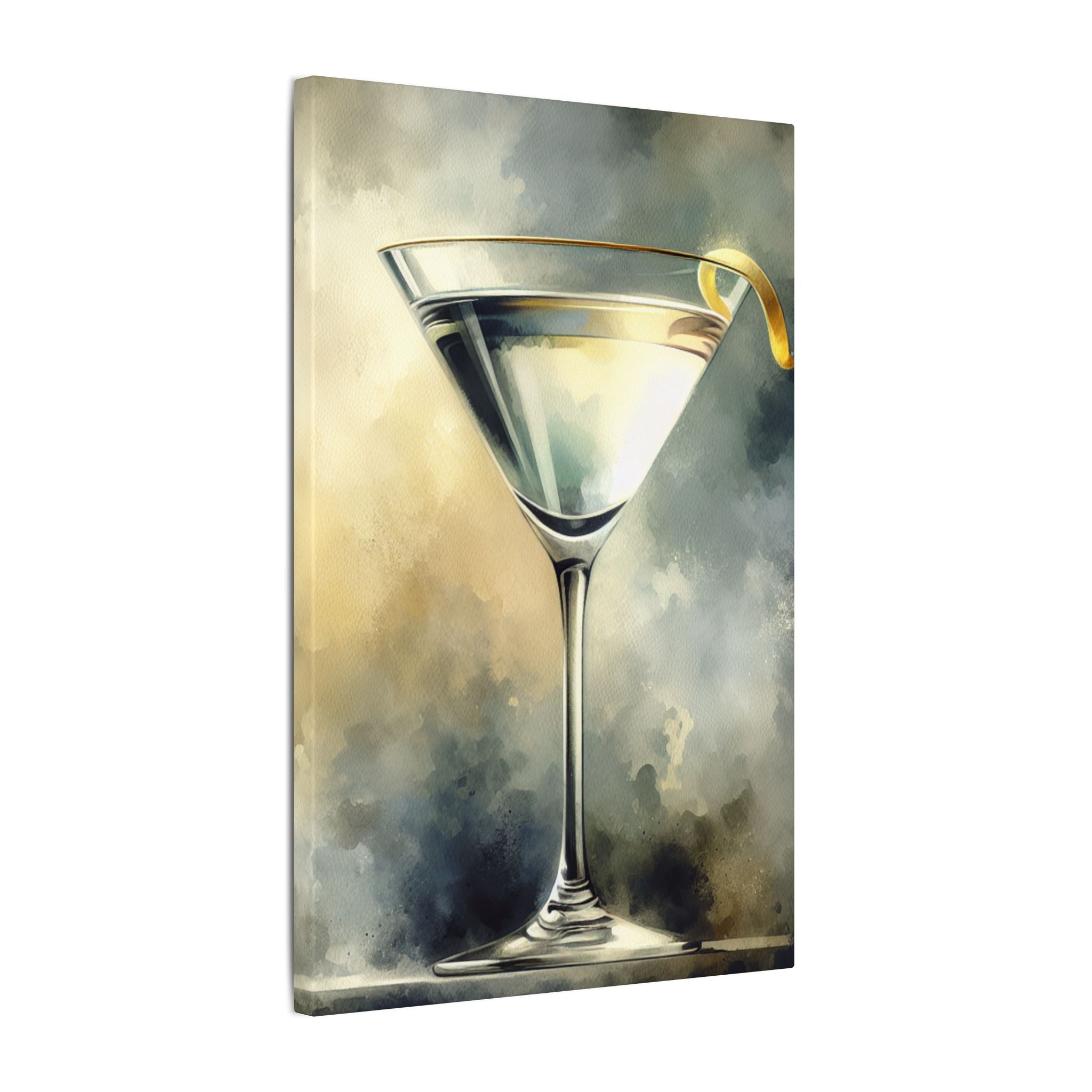 Vesper Martini Abstract Canvas