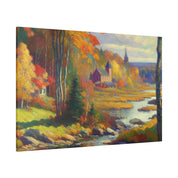 Autumn Whisper Symphony Fall Painting Canvas