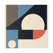 Mid Century Geometric Abstract Wall Art Canvas