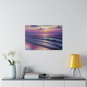 Tide Whispers Beach Painting Canvas