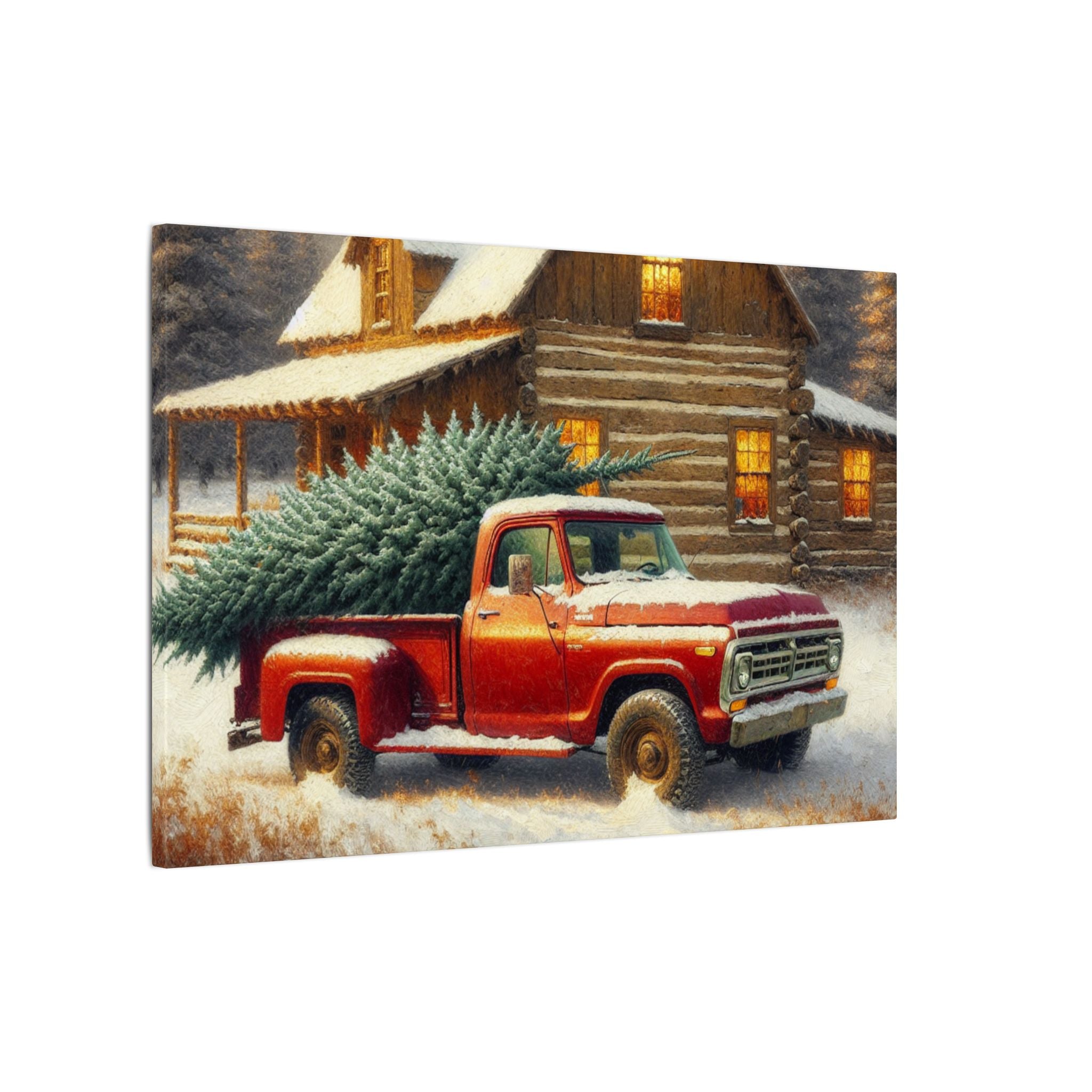 Christmas Tree Homecoming Canvas