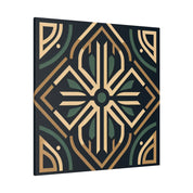 Deco Dazzle Elegance Art Deco Wall Art Canvas