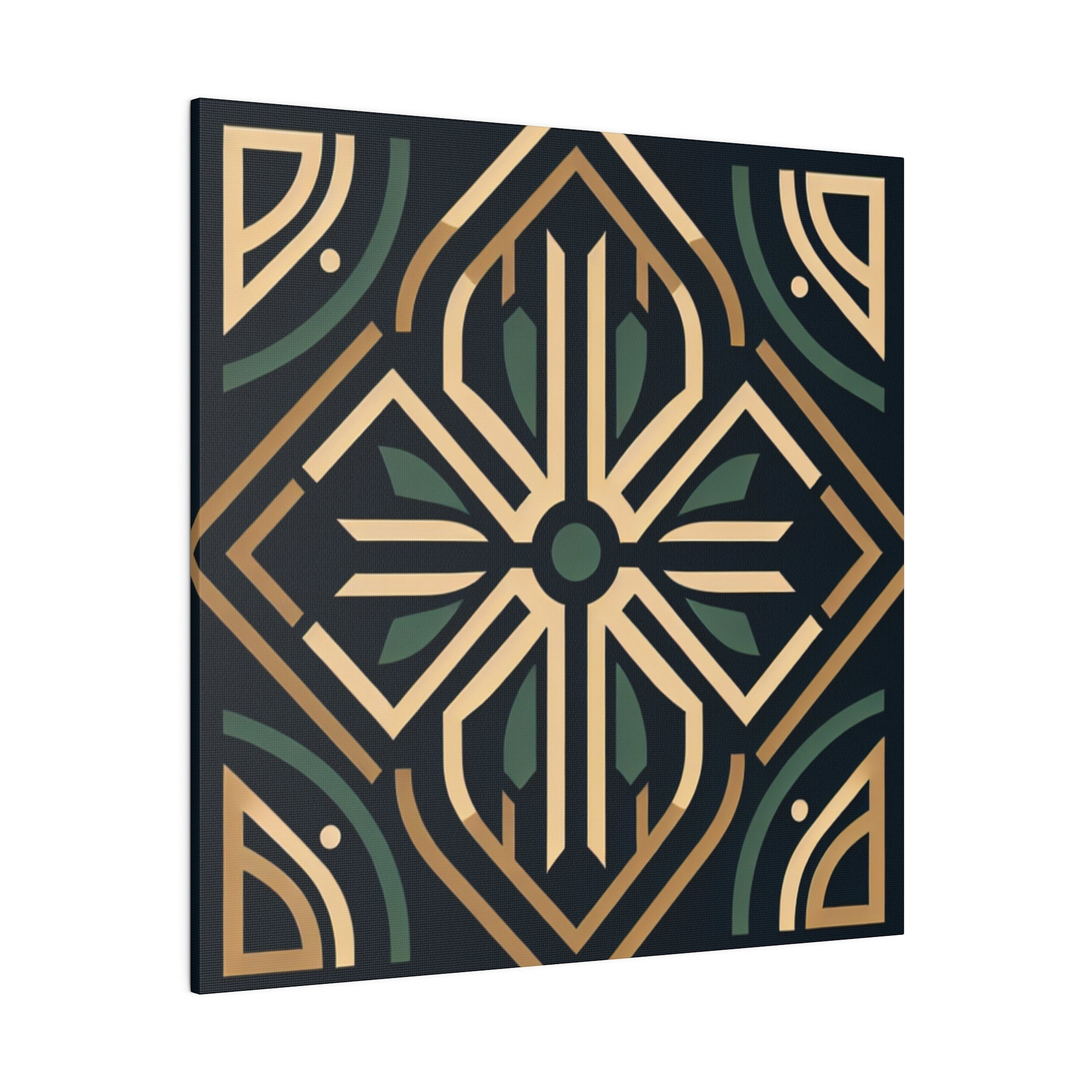 Deco Dazzle Elegance Art Deco Wall Art Canvas