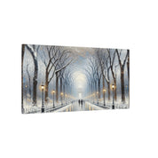 Central Park Winter Mall Canvas