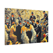 Prohibition Secret Haven Retro Speakeasy Bar Art Canvas