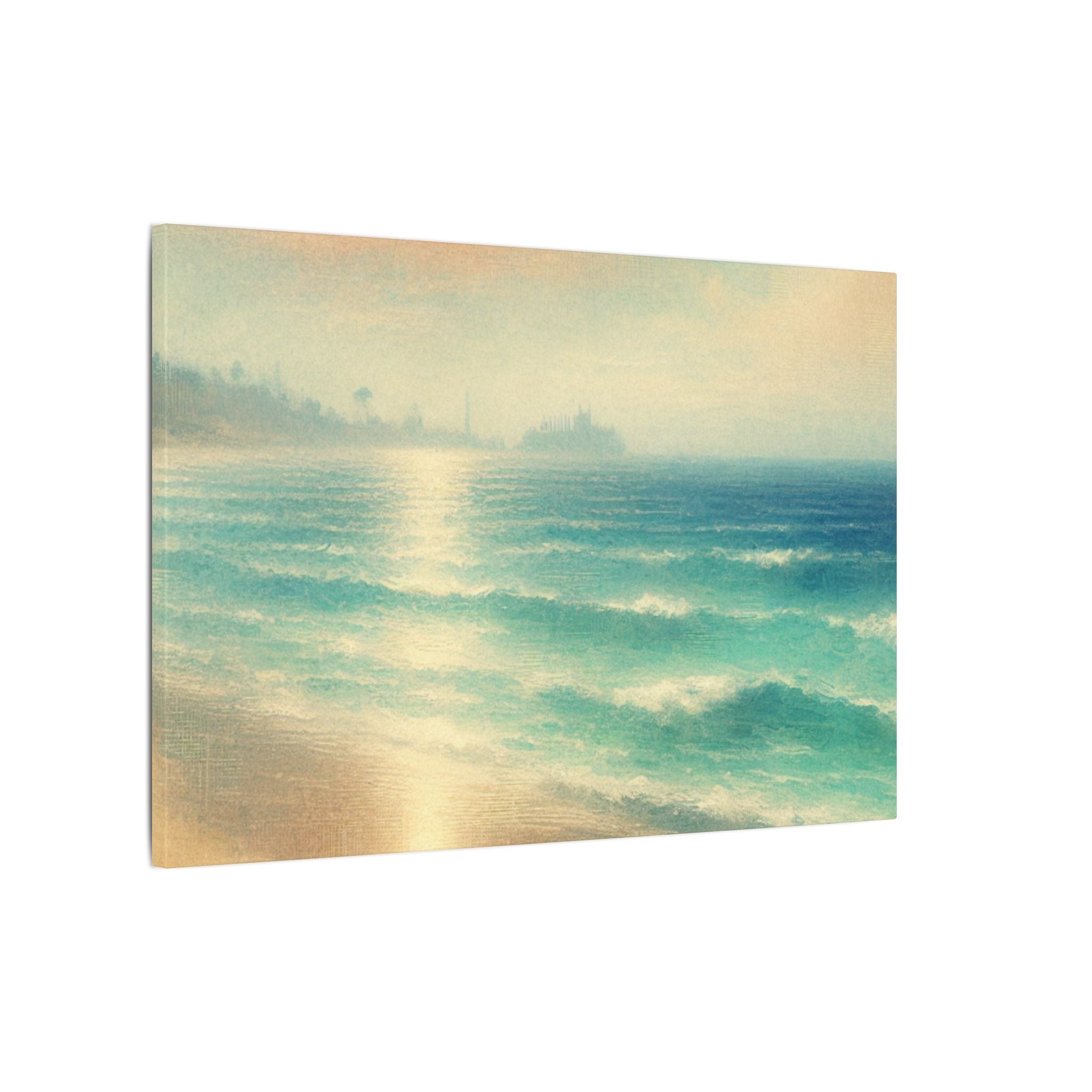 Vintage Coastal Haze Canvas