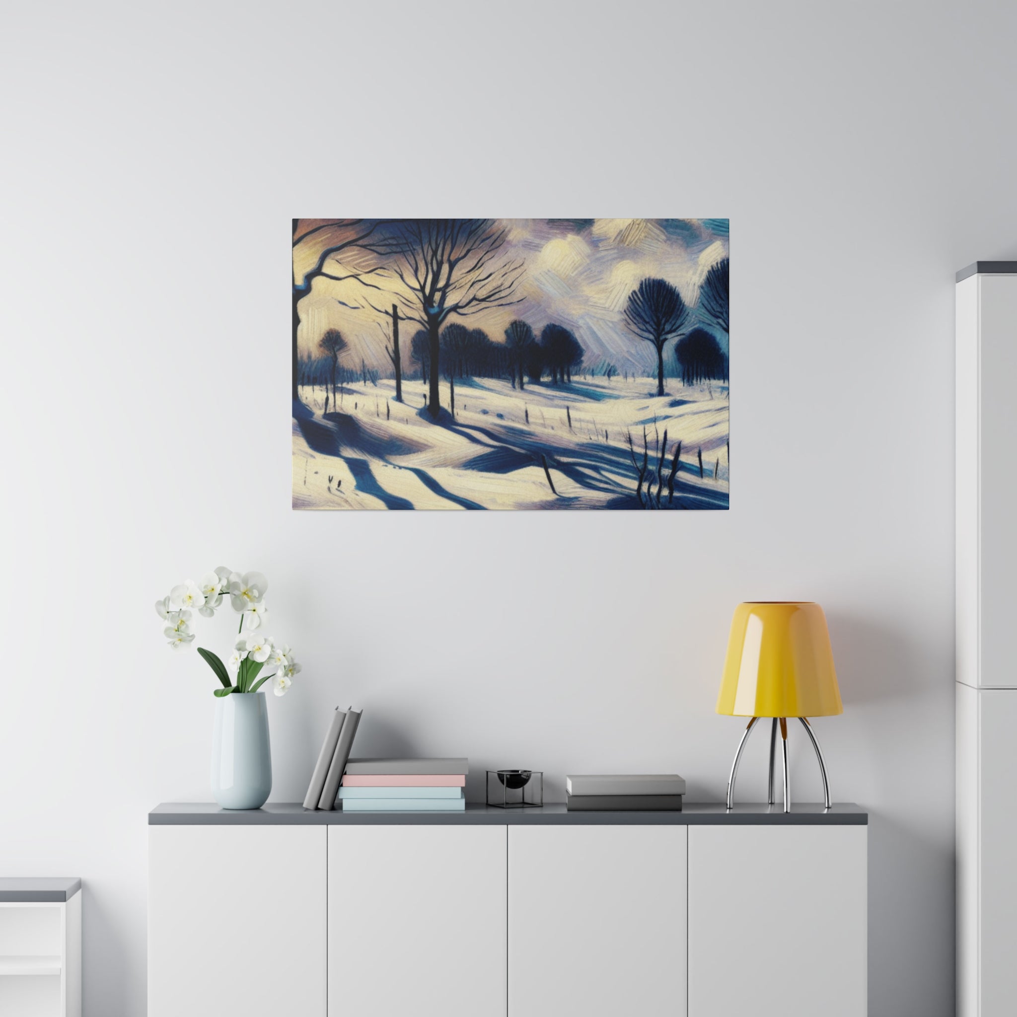 Whisper of Winter Snowscape Epoch Winter Painting Canvas