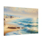 Seashore Reverie Coastal Beach Painting Canvas