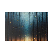 Forest Painting | Firefly Forest Landscape Canvas