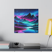 Majestic Mountain Landscape Art Canvas