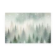 Snowfall in the Pines Canvas