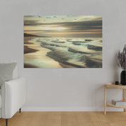 Seascape Dusk Tonalism Beach Painting Canvas