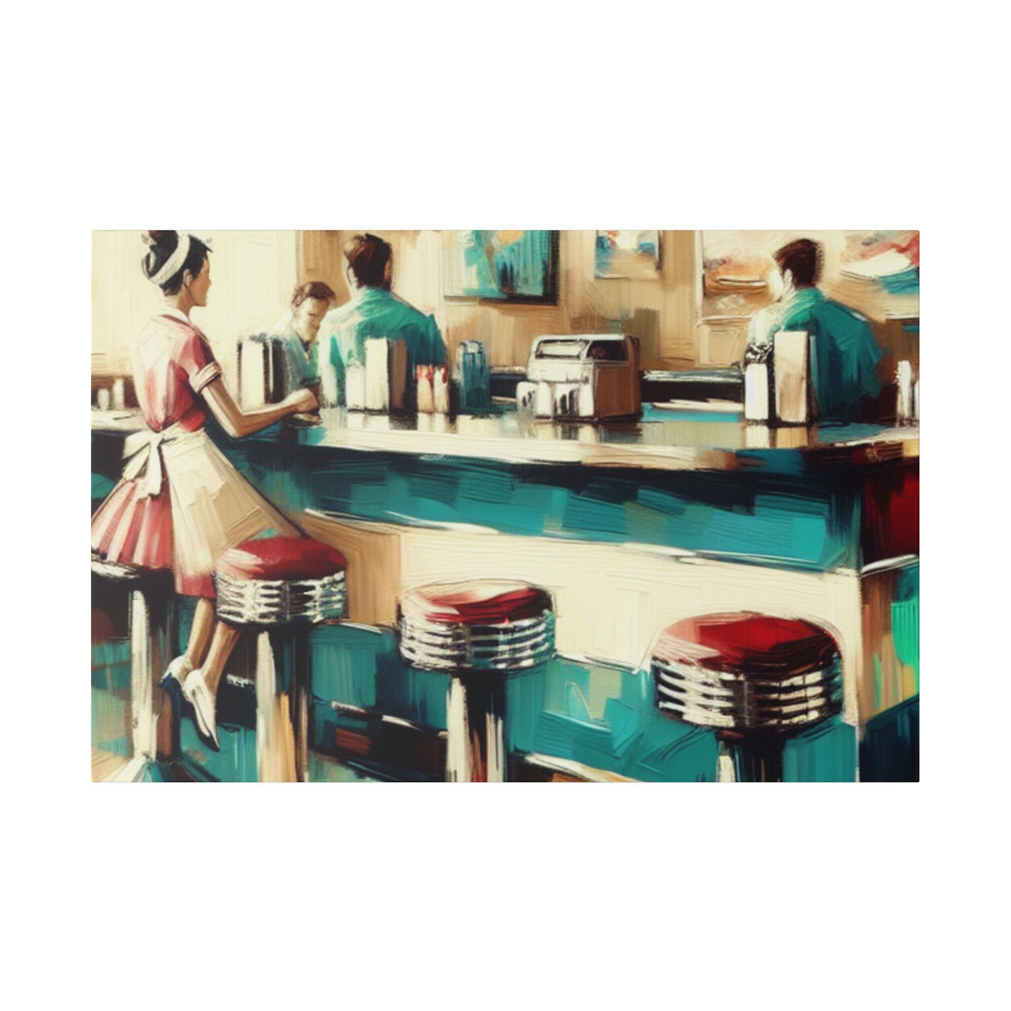 Homely Diner Reverie Diner Painting Canvas