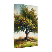 Apple Tree on the Hill Canvas