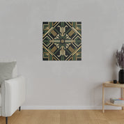 Deco Dazzle Elegance Pattern Art Deco Wall Art Canvas