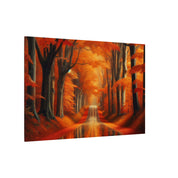 Stillness After Fall Rain Canvas