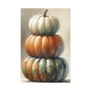 Pumpkin Pile Canvas