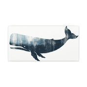 Weathered Whale Canvas