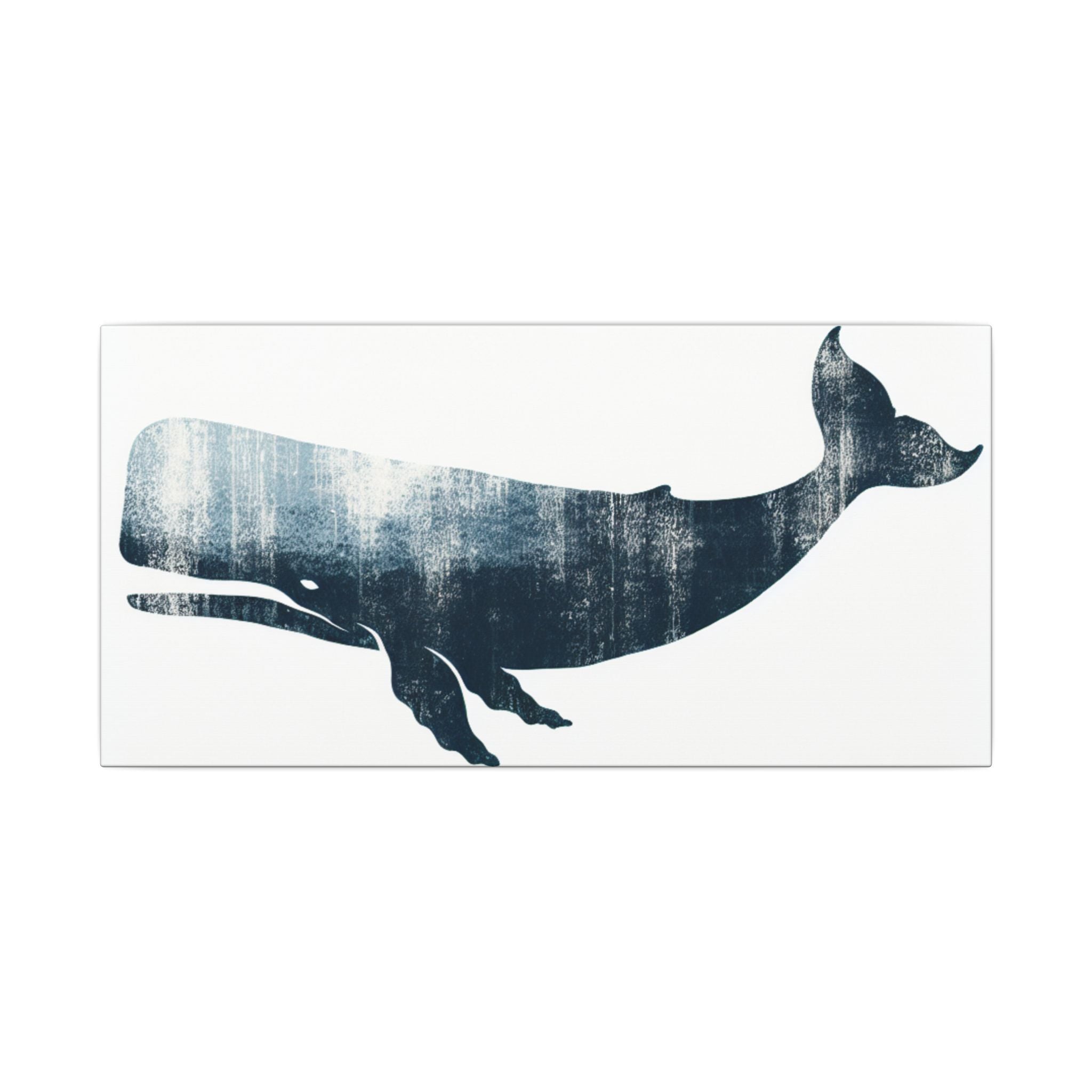 Weathered Whale Canvas