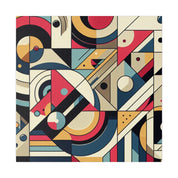 Abstract Pulsations Geometric Painting Canvas