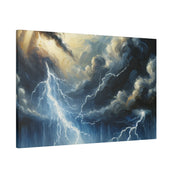 Storm Spirit Symphony Lightning Painting Canvas