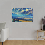 Summit Wonder Mountain Landscape Painting Canvas