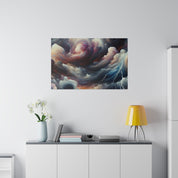 Rumbling Azure Spectacle Skyscape Painting Canvas