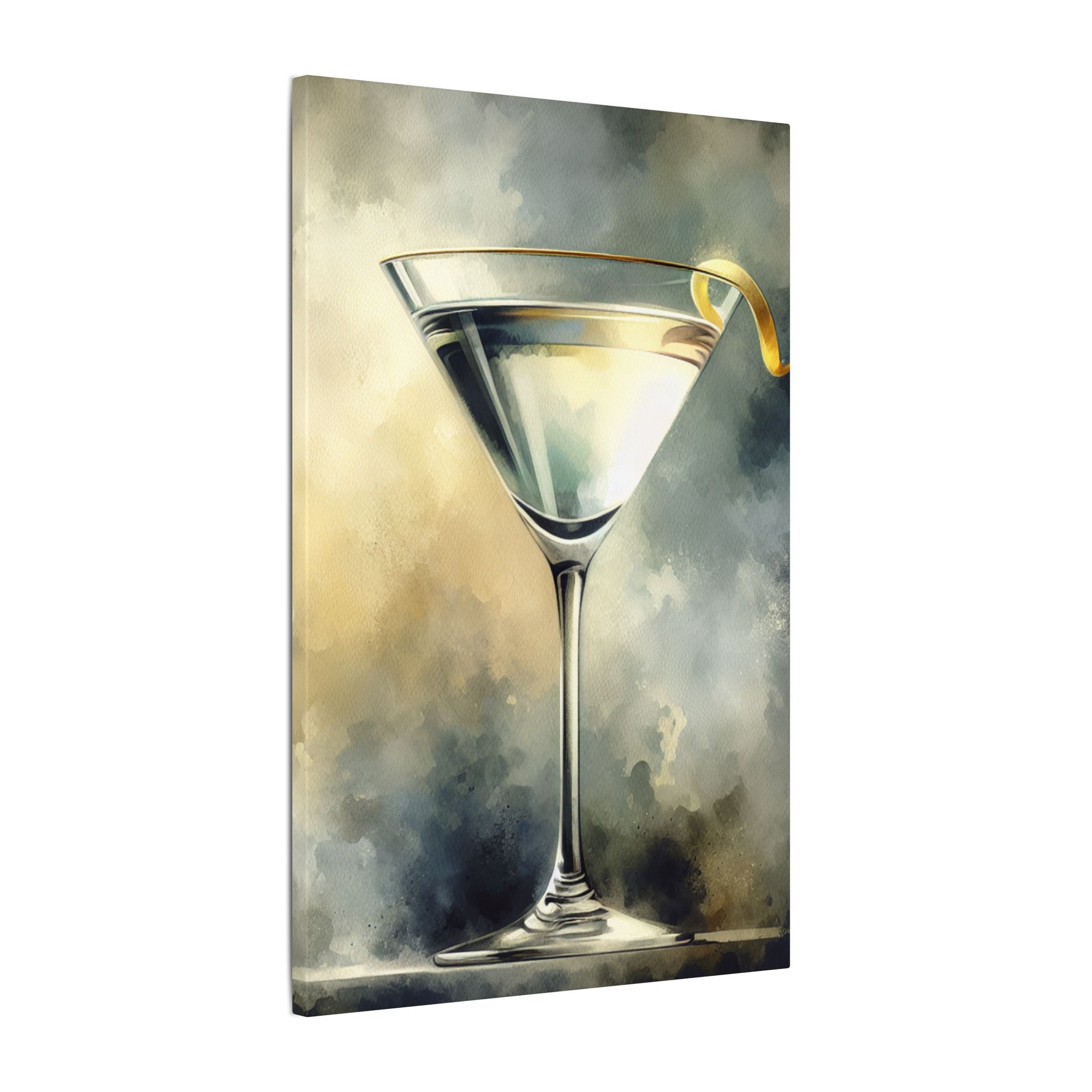 Vesper Martini Abstract Canvas