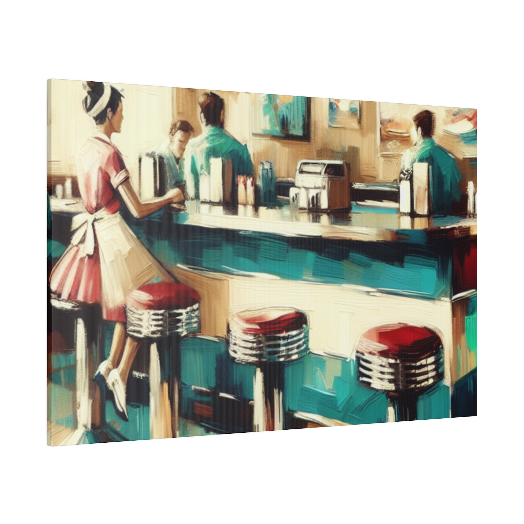 Homely Diner Reverie Diner Painting Canvas