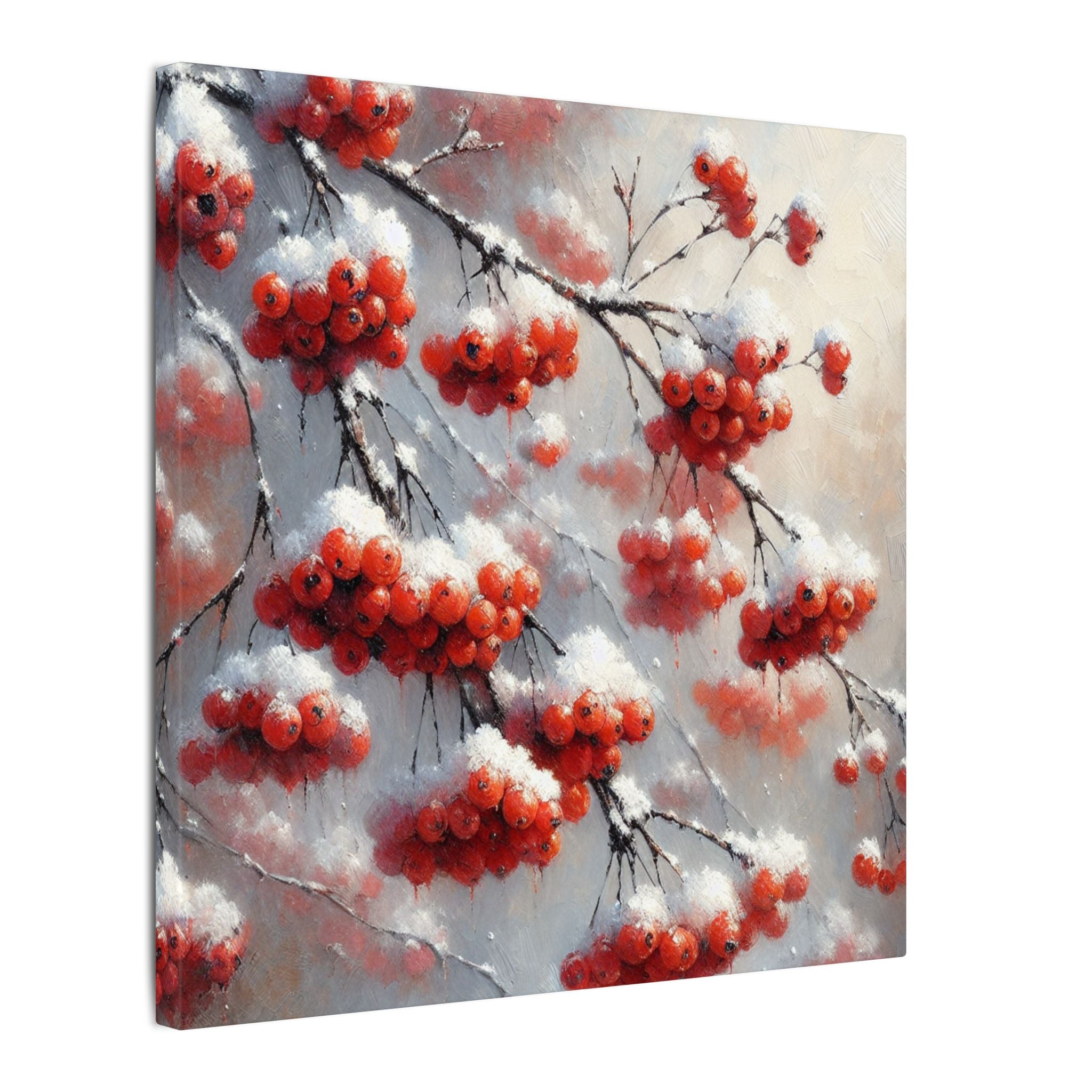 Winter Berries Canvas
