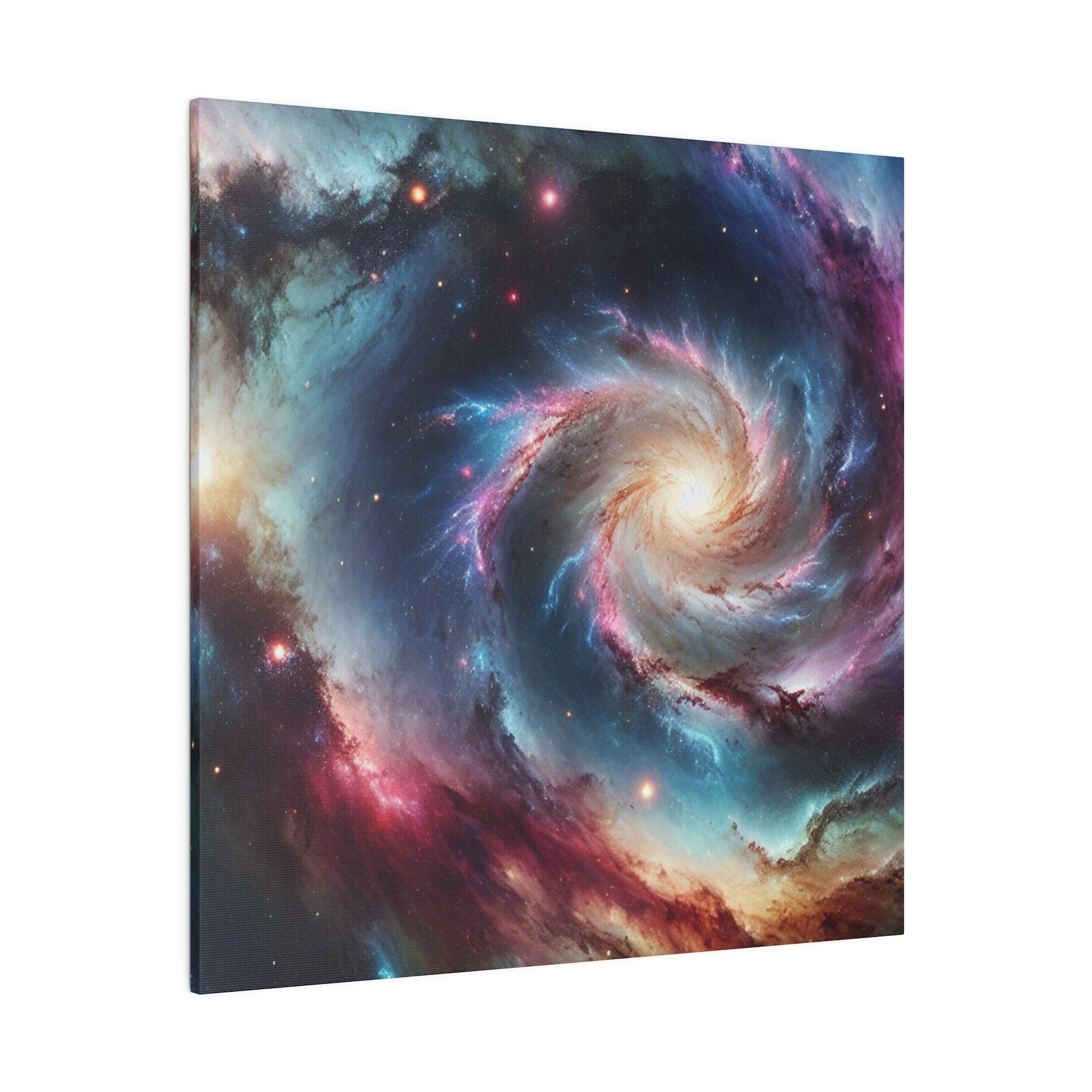 Galaxy Spectrum Striking Space Art Canvas