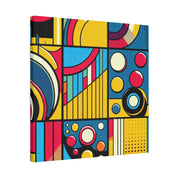 Pop Art Extravaganza Modern Abstract Wall Art Canvas