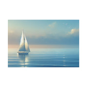 Sailor's Repose Sailboat Painting Canvas