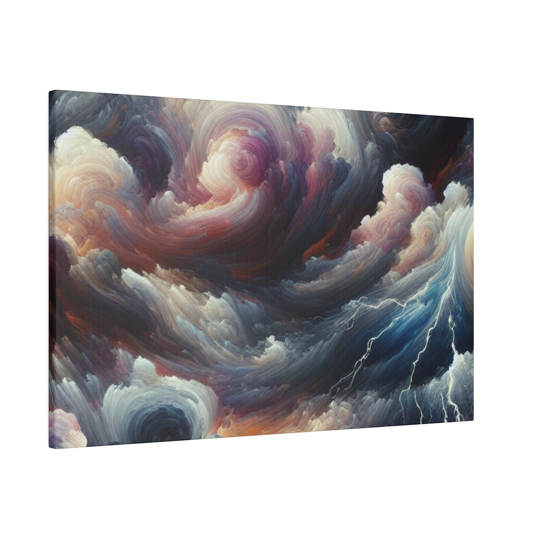 Rumbling Azure Spectacle Skyscape Painting Canvas