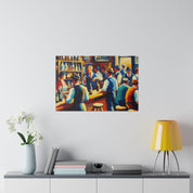 Mid Century Toast Reverie Retro 1950s Bar Art Canvas