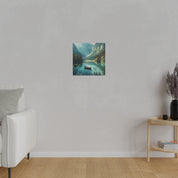 Tranquil Wilderness Scenery Landscape Painting Canvas