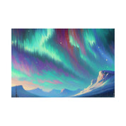 Aurora Frost Mirage Northern Lights Painting Canvas