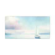 Solitary Sailboat Canvas