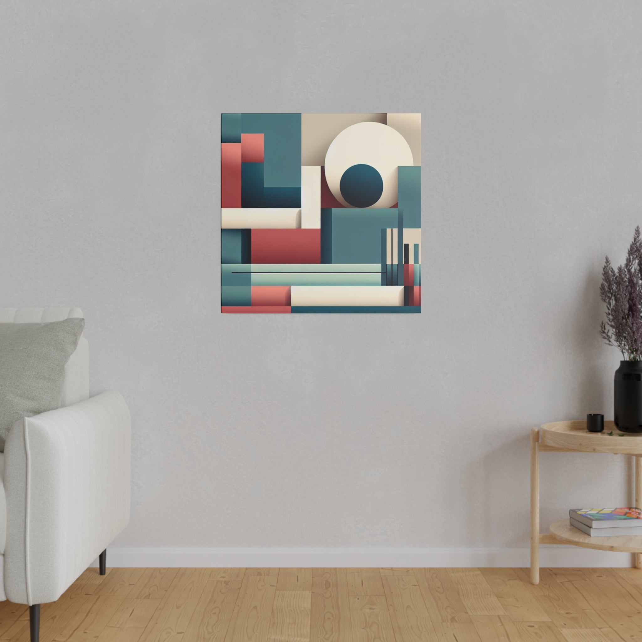 Modern Nordic Design Abstract Art Canvas