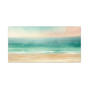 Tranquil Beach & Sky Canvas