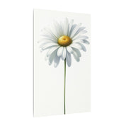 Minimalist Daisy Flower Canvas