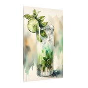 Mojito Cocktail Abstract Canvas