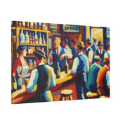 Mid Century Toast Reverie Retro 1950s Bar Art Canvas