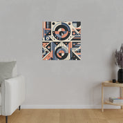 Geometry Extravaganza Geometric Painting Canvas