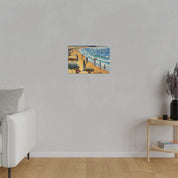 Seashore Reverie Coastal Decor Impressionist Beach Painting Canvas