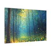 Luminary Firefly Woodlands Forest Painting Canvas