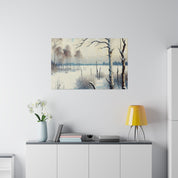 An Expressionist Snowscape Chronicle Winter Painting Canvas