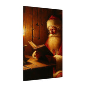 Santa by Candlelight Canvas