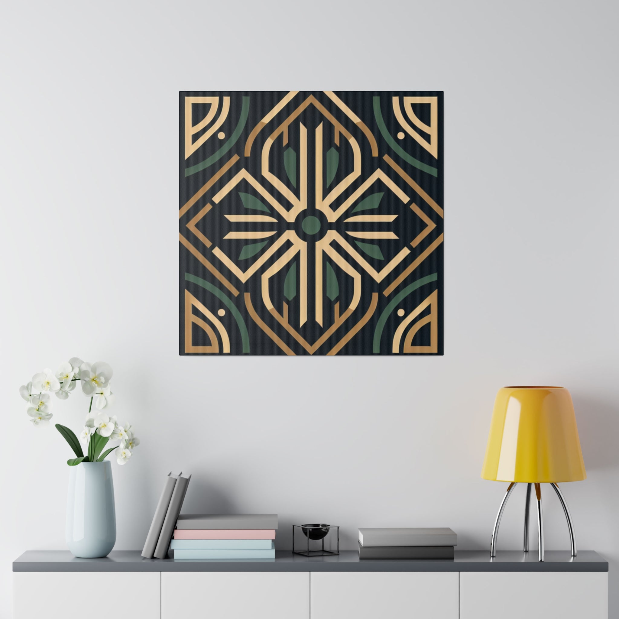 Deco Dazzle Elegance Art Deco Wall Art Canvas