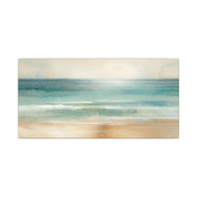 Tranquil Beach Horizon Canvas